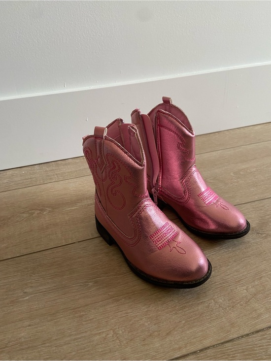 Joe Fresh Other - Kids Metallic Pink Cowboy Boots - Children's Western Boots
